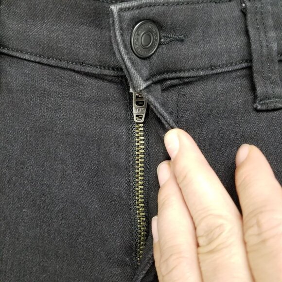 Loft Jeans Womens 29 Black Modern Skinny Stretch Denim - Picture 2 of 12
